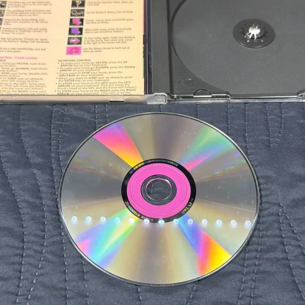 Barbie Riding Club PC CD-ROM Game Complete w/ Jewel Case Windows 95/98 Mattel